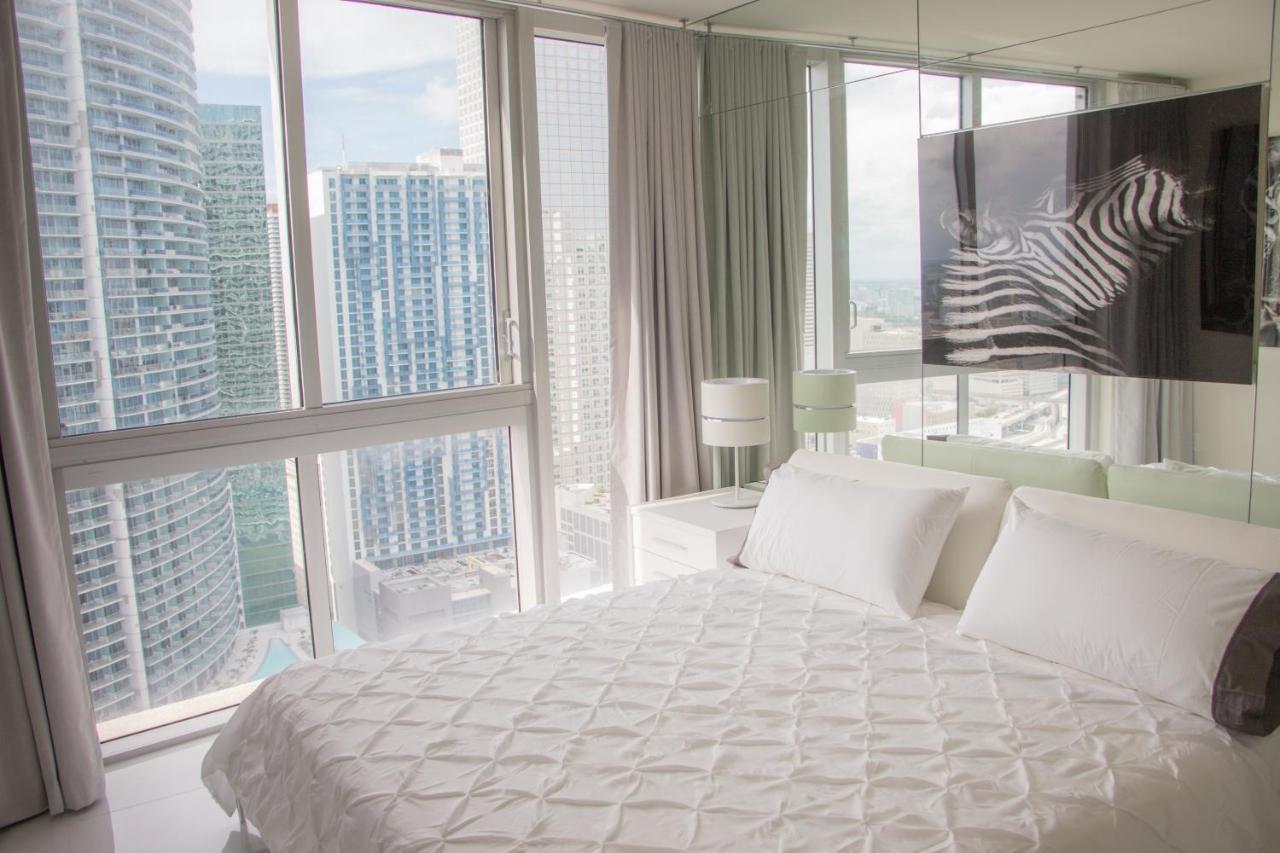 Luxury 5-Star Condo @37Th Floor In Icon Brickell 2B/2B Miami Zewnętrze zdjęcie
