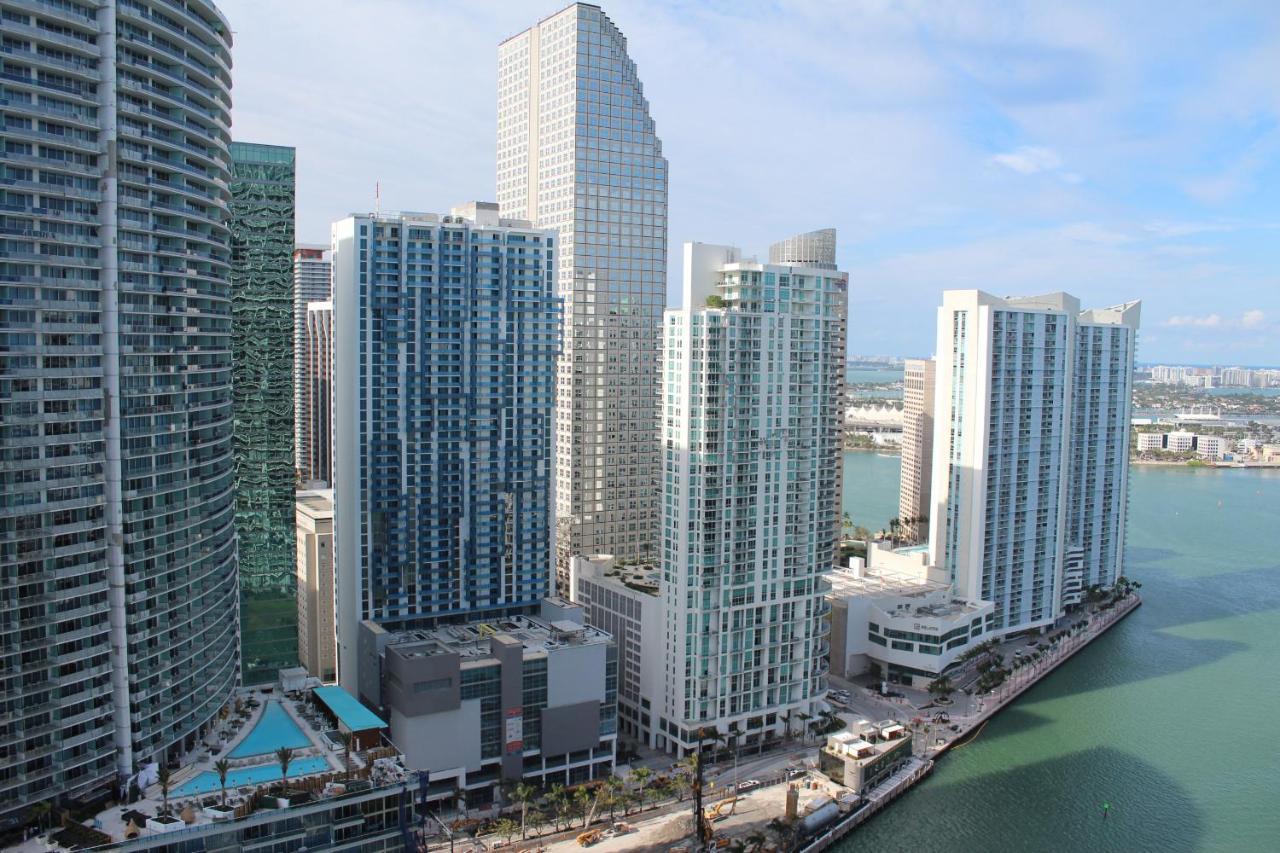 Luxury 5-Star Condo @37Th Floor In Icon Brickell 2B/2B Miami Zewnętrze zdjęcie